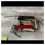 HARVEST KING Grease Guns  Cartridges Bundle