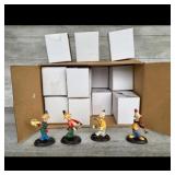 Sixteen P1263 Musical Clown Figurine Collection