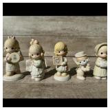 Precious Moments Figurines Set