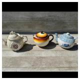Miniature Ceramic Teapot Set