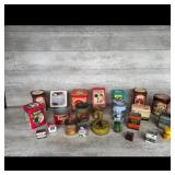 Assorted Brands Vintage Tin Collection