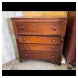Four-Drawer Wooden Dresser