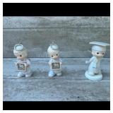 Precious Moments Porcelain Figurine Set