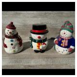 Christmas Snowman Decor Collection
