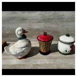 Ceramic Lidded Jars Collection