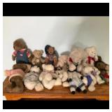 Boyds Bears collectible plush toys assortment