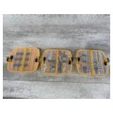 (3) DeWalt Organizers with Contents