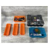 Two Cases with Beads and Accessories, Organizer