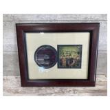 framed display of the Mark Wills Greatest Hits
