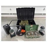 Husky Tote with Wheels,  Camping Lanterns, Cook