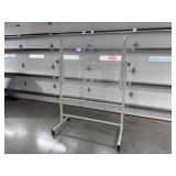 2 Way Dry Erase Board on Stand
