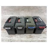 4 ammo containers