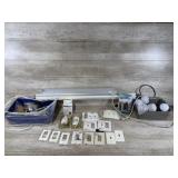 Lights, Switch Plate Covers, Cords,  Remotes