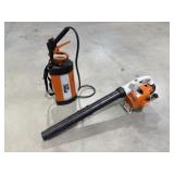 Stihl BG 56 C Blower, Stihl SG31 Pump Sprayer