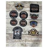 Harley Davidson International Patches