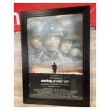 Framed Saving Private Ryan Movie Poster