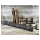 Vintage Wood Clamps and Mats