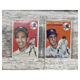 1954 Topps Phil Rizzuto And Billy Martin