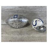 Indianapolis Colts, memorabilia, sign football,