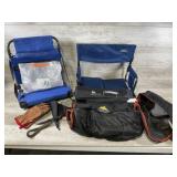 Bleacher Chairs And Camping Accessories