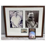 Framed Portraits of Ernest Hemingway