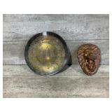 Reed & Barton 1971 Plate and Lion Door Knocker