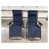 (2) Zero Gravity Chairs