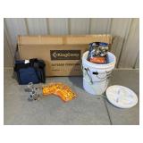 Outdoor Table, Camp Chair, Hand Warmers, Freeze