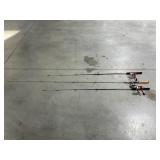 Three Fishing Rods