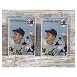 1954 Topps Whitney Ford Trading Cards