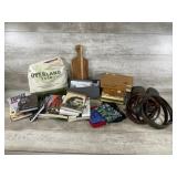 Belts, Books, Bandannas, Boxes!