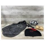 Harley Davidson Bag, Helmet Bag, Boot Jack,