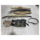 Tactical belts and pads