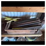 Survey Markers  Wooden Crate