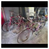 Sunbeam Sunwind  Red Fox Bicycles Set