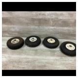 Four Pneumatic Utility Wheels Model 4