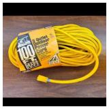 Yellow Outdoor Power Cord 297