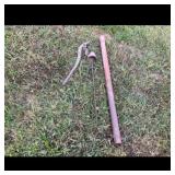 Gray Cast Iron Hand Water Pump
