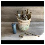 Architectural Salvage Hardware  Propane Collection