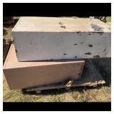 Metal Multi-Drawer Storage Cabinets Set