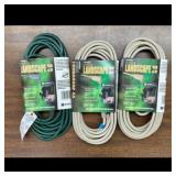 Coleman Cable Landscape Extension Cord Bundle