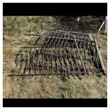 Architectural Salvage Metal Fence Panels  Grates A