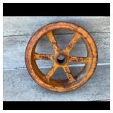 DAVID H9D5540 Cast Iron Six-Spoke Wheel