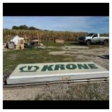 Krone Advertising Sign Krone Advertising Sign