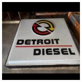 Detroit Diesel Sign Detroit Diesel Sign