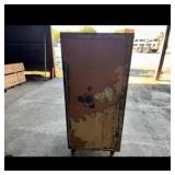 Metal Cabinet with Rolling Feature Metal Cabinet with Rolling Feature