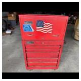 Snap-on Two-Piece Tool Chest and Rolling Cabinet Snap-on Two-Piece Tool Chest and Rolling Cabinet