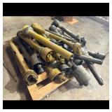 Assorted Power Take-Off PTO shafts Assorted Power Take-Off PTO shafts