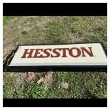 Hesston Lighted Sign Hesston Lighted Sign