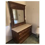 Antique Wardrobe Vanity